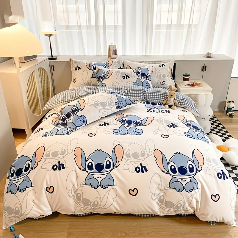 4pc Stitch Bed Cover