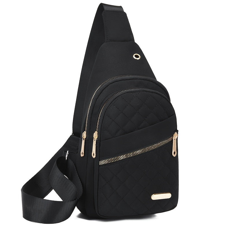 AristoPack Quilted Sling Backpack