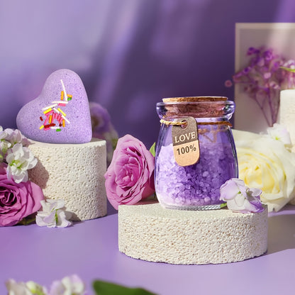 Floral Bath Care Gift Box Set